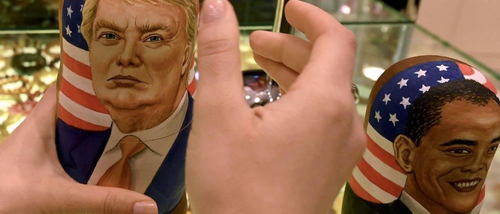 Souvenirs in Moskau. Für die Stabübergabe im Weißen Haus bleiben rund zehn Wochen Zeit. 