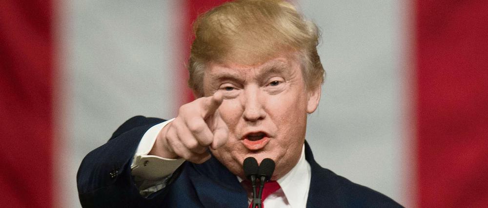 Der gewählte US-Präsident Donald Trump