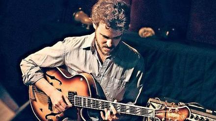 Kristallklar. Gilad Hekselman und seine Victor-Baker-Gitarre.