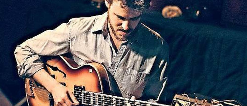 Kristallklar. Gilad Hekselman und seine Victor-Baker-Gitarre.