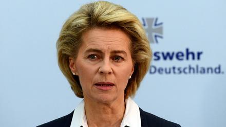 Verteidigungsministerin Ursula von der Leyen. 
