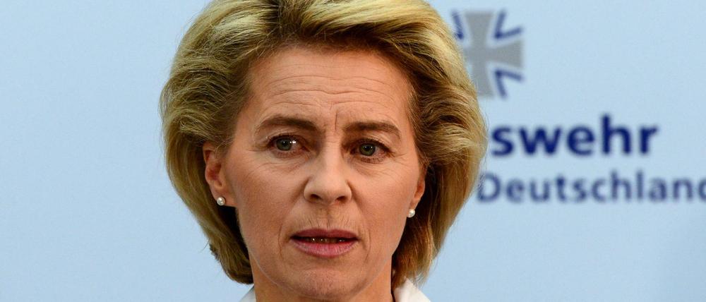 Verteidigungsministerin Ursula von der Leyen.