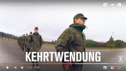 Viel Abenteuerspielplatz, wenig Auseinandersetzung mit den ernsten Seiten des Dienstes in der Truppe, meinen Kritiker der Imagekampagne auf YouTube. 