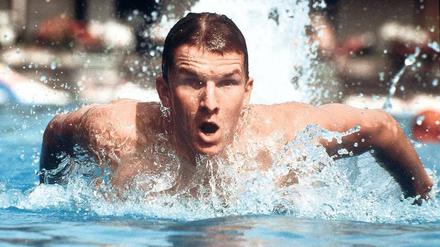 Sie nannten ihn "Albatros": Seinen Spitznamen bekam Michael Groß wegen seiner enormen Spannweite beim Delphinschwimmen. 