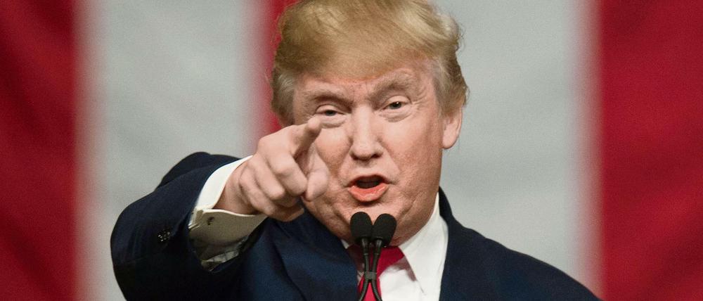Ausgewiesen werden sollten „Kriminelle, Bandenmitglieder, Drogendealer“, sagte Donald Trump.