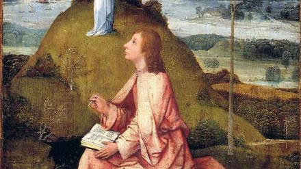 Rückkehr eines Hauptwerks nach Berlin. Hieronymus Boschs Gemälde „Johannes auf Patmos“ (um 1500). F