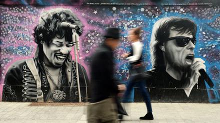 Straßenkunst in der Carnaby Street