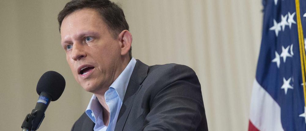 Peter Thiel, ein milliardenschwerer Investor aus Deutschland, wettet gern gegen den Trend, also auch auf Donald Trump.