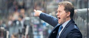 Da lang, bitte. Cory Clouston sorgt bei den Haien für Struktur, auch wenn es am Freitag eine Niederlage in Straubing gab. 