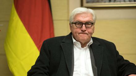 Bundesaußenminister Frank-Walter Steinmeier (SPD)