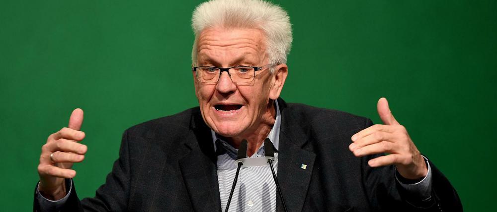 Der baden-württembergische Ministerpräsident Winfried Kretschmann mahnte vergeblich.