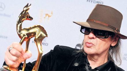 Udo Lindenberg kommen zur Verleihung nach Berlin.