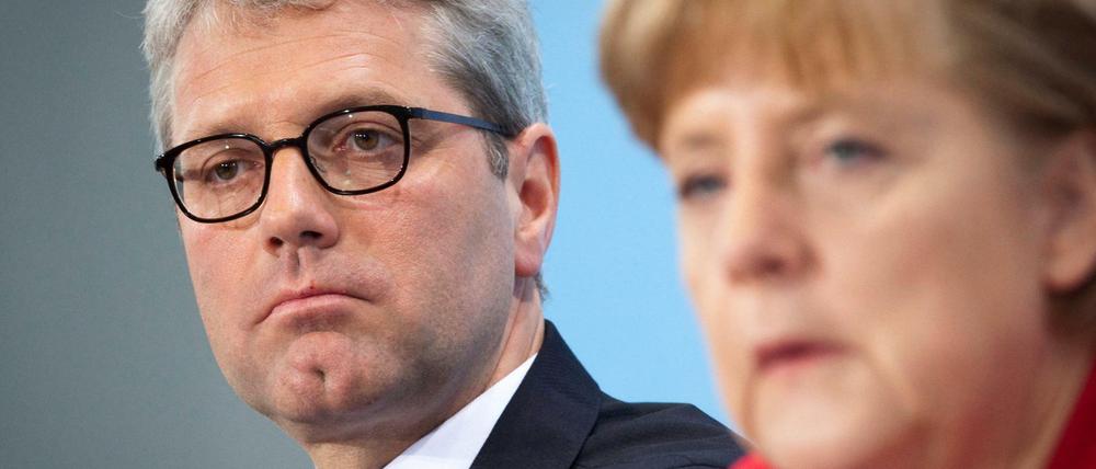 Norbert Röttgen und Angela Merkel (Archivbild von 2011)