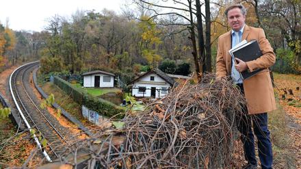 Kommt ein Investor zum Zug? Projektentwickler Christian Gérôme will einen Teil des Geländes am Bahnhof Westkreuz umgestalten.