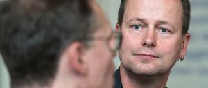 Eigenständig oder von Koalitionskämpfen bedroht: Linken-Chef Klaus Lederer mit dem Regierenden Bürgermeister Michael Müller (l) während der Koalitionsverhandlungen. 