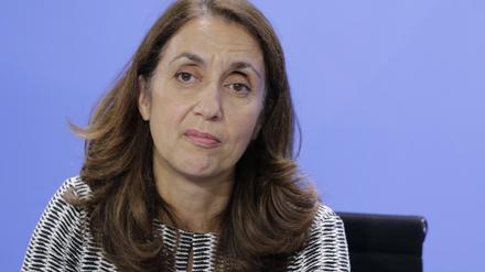 Die Migrationsbeauftragte der Bundesregierung, Aydan Özoguz (SPD).