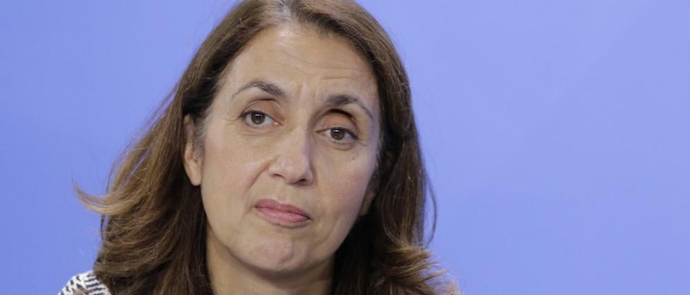 Die Migrationsbeauftragte der Bundesregierung, Aydan Özoguz (SPD).