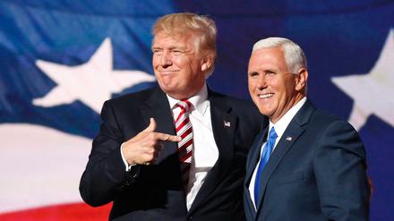 Der designierte Chef und sein Vize sind gesetzt. Aber wer wird mit Donald Trump und Mike Pence ins Weiße Haus einziehen?
