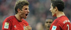 Der Müllerthomas (l.) hat nach Mia San Marino wieder Bock auf Bundesliga.