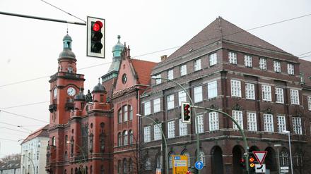 Rathaus Pankow, Breite Str.24 in Berlin-Pankow.