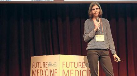 Computer und Genom. Die Bioinformatikerin Birte Kehr vom Berliner Institut für Gesundheitsforschung.