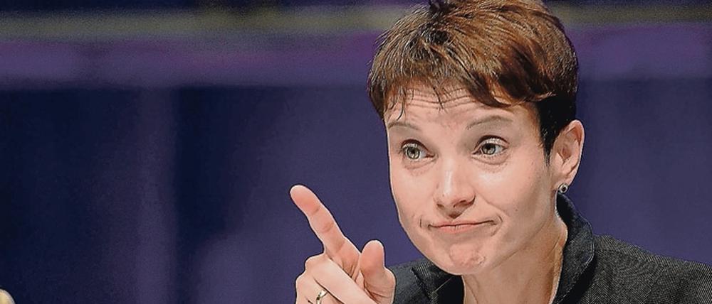 Frauke Petry ist als Spitzenkandidatin für die AfD schon gesetzt.