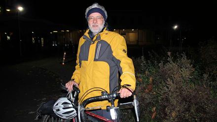 Christoph Grabka kümmert sich um die Belange der Radfahrer in Spandau.
