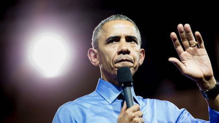 Fordert eine Chance für Trump: US-Präsident Barack Obama 