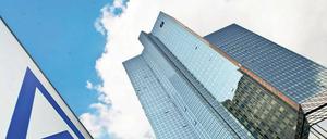  Die Zentrale der Deutschen Bank in Frankfurt musste Milliarden wegen der Rechtsstreitigkeiten zurücklegen. 