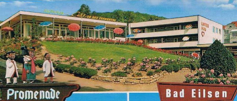 Ersatzheimat für West-Berliner: Bad Eilsen auf einer Postkarte aus den 70er Jahren.