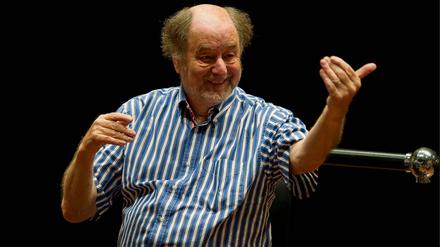 Lässig und beherzt. Sir Roger Norrington, 82 Jahre alt.
