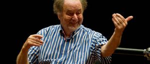 Lässig und beherzt. Sir Roger Norrington, 82 Jahre alt.
