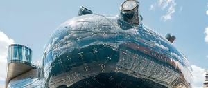 Wie ein Raumschiff. Das Kunsthaus ist wegen seiner eigensinnigen Architektur inzwischen weltbekannt.