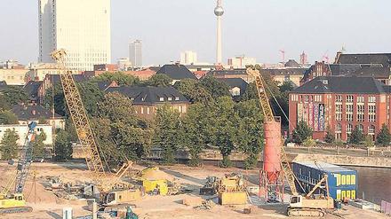 Am einstigen Humboldthafen soll ein Entwurf von Hadi Teherani Architects umgesetzt werden.