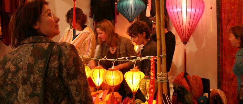 Der "Markt der Kontinente" findet in dieser Vorweihnachtszeit zum letzten Mal in Dahlem statt.