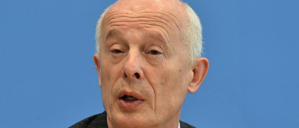 Der Vorsitzende des Wissenschaftlichen Beirates der Bundesregierung Globale Umweltveränderung, Hans Joachim Schellnhuber.