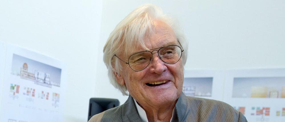 Der Architekt Meinhard von Gerkan.