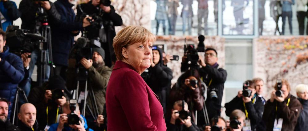 Bundeskanzlerin Angela Merkel steht mehr denn je im Fokus der internationalen Aufmerksamkeit.