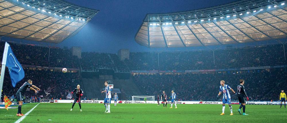 Wohnzimmer. Hertha spielt seit Jahrzehnten im Olympiastadion.