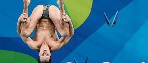 Kopfüber zum Erfolg. Patrick Hausding gewann in Rio seine erste Olympiamedaille im Einzel.