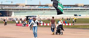 Freie Fläche: Das Tempelhofer Feld ist eines von Berlins unbebauten Arealen.