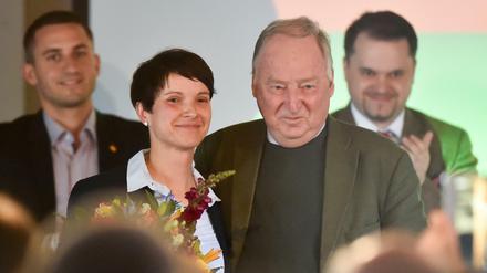 Beide im AfD-Spitzenteam für 2017? Frauke Petry und Alexander Gauland 