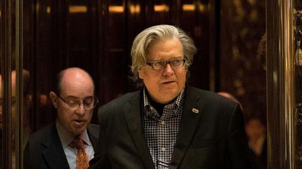 Umstrittener Chefstratege im Weißen Haus: Der Ultrarechte Steve Bannon 