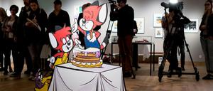 Familienfreundlich. Die Ausstellung "Fix und Foxi" läuft bis zum 26.03.2017.