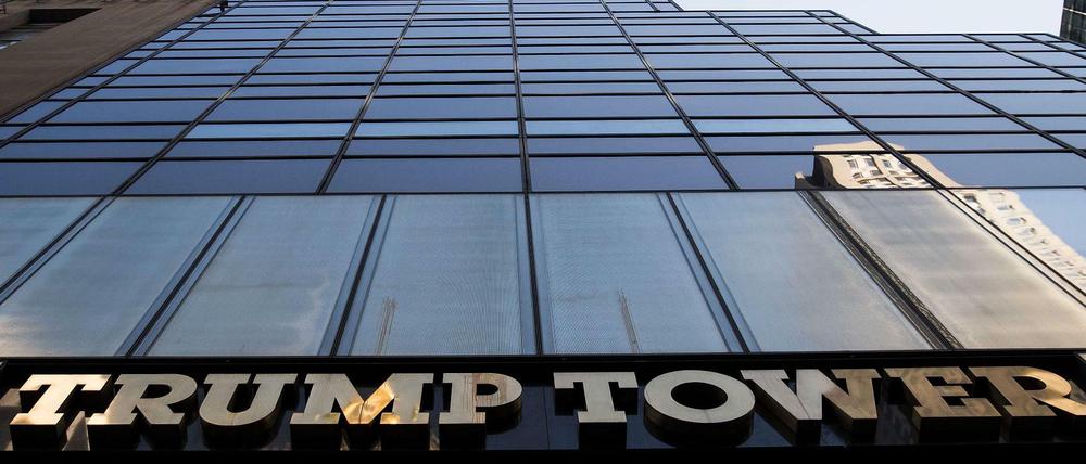 Der Trump Tower in der 5th Avenue, New York. 
