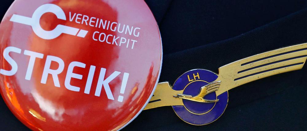 Die Pilotengewerkschaft Vereinigung Cockpit hat zum Streik aufgerufen.