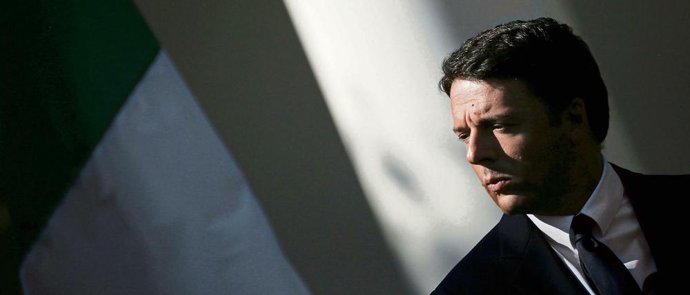 Vor ungewisser Zukunft: Der italienische Premier Matteo Renzi könnte am 4. Dezember beim Referendum über seine Verfassungsreform eine herbe Niederlage erleiden.