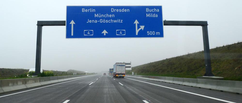 Privatisierung? In der Bundesregierung gibt es Streit um die Autobahnen. 