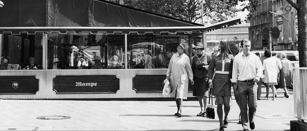 Die bekannteste Mampe-Stube war am Kurfürstendamm, wo Joseph Roth Passagen seines Romans „Radetzkymarsch“ geschrieben haben soll.