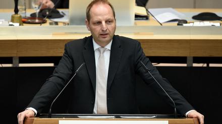 Berlins Senator für Justiz und Verbraucherschutz, Thomas Heilmann (CDU). Seit 2012 hatte er diese Aufgabe.